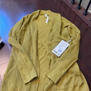 Lululemon Cashlu Sweater Wrap Women's